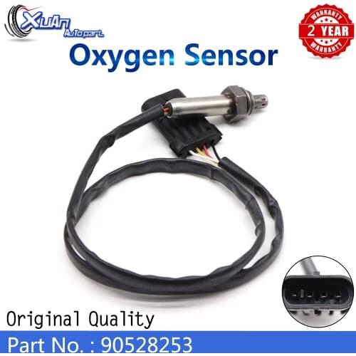 XUAN Lambda O2 Oxygen Sensor 90528253 For Opel Vauxhall Astra Vectra Calibra Cavalier Zafira 1.8L 2.0L 6PA009166471