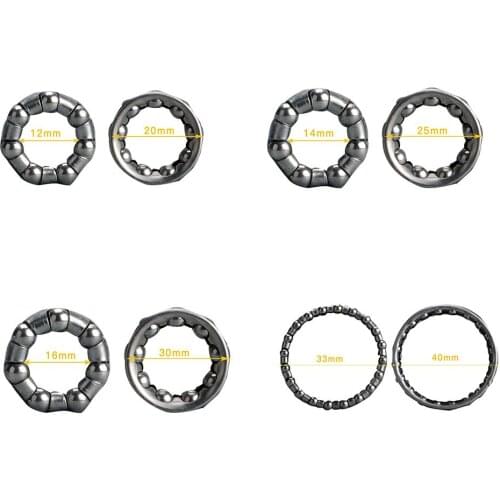 1pcs 30/20/25/40mm Frame Front Fork Bead Bicycle Headset Bearing Steel Ball Retainer Bike Part Bicycle Accessories