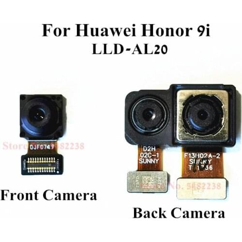 100% Original Camera Connector For Huawei Honor 9i LLD-AL20 Front Rear Camera For Huawei HONOR 9i Back Camera Module Flex Cable