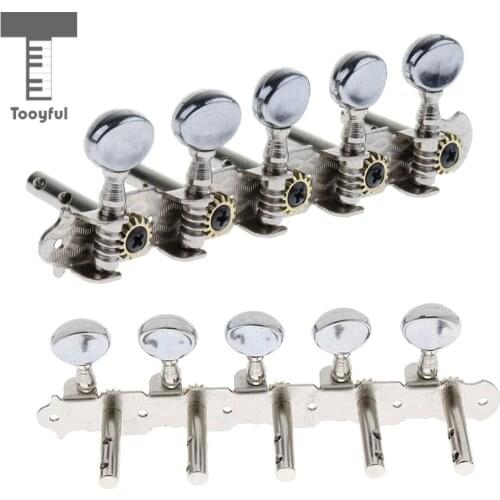 2pcs 5R5L Tuning Pegs Tuners Machine Heads for 10 String Electric Guitar Replacement Parts