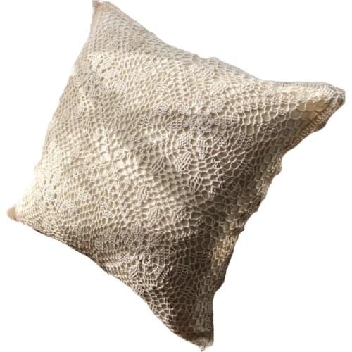 2020 New Cotton 45x45cm/50x50cm Cushion Cases Decorative Solid Pillow Cover Cushions Bedroom Sofa Decoration PillowCase Almofada