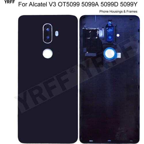Phone Accessories Housings Frames For Alcatel V3 OT5099 5099A 5099D 5099Y Battery Back Cover Door Housing Case