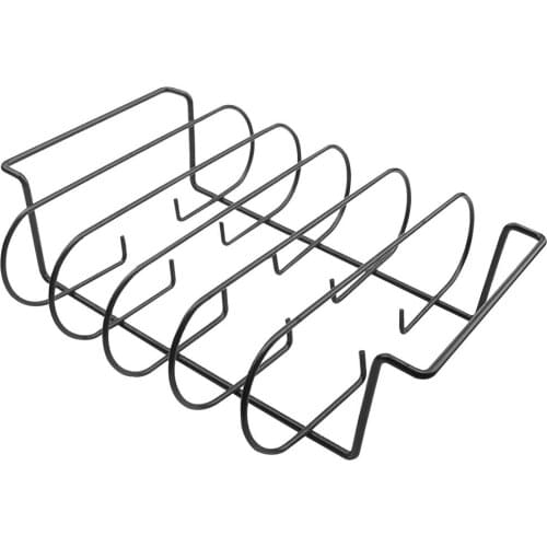 Non-Stick Stainless Steel Rib Rack Stake Holders Rack Grill Stand High Quality Roasting BBQ Tools Home Kitchen Accessories