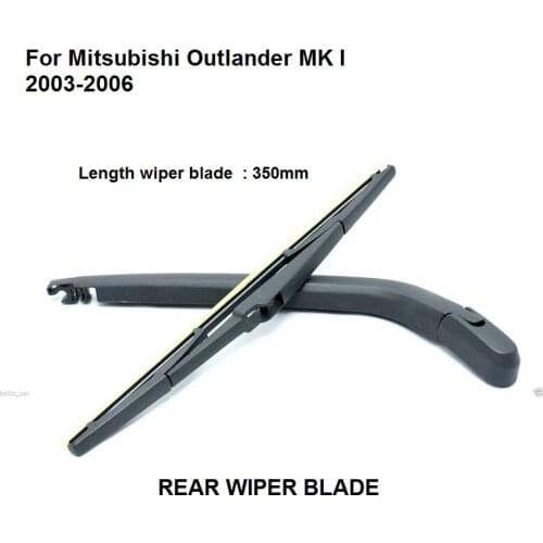 Car Accessories Brand New Rear Windscreen Wiper Blade and Arm For Mitsubishi Outlander MK.1 (2003-2006) New