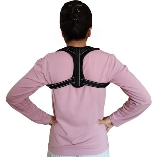 Posture Corrector for Men and Women Back Posture Brace Clavicle Support Stop Slouching and Hunching Adjustable Back Trainer
