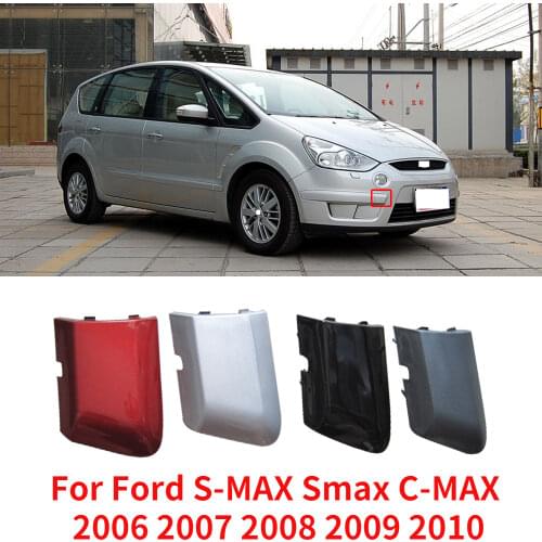 CAPQX For Ford S-MAX Smax C-MAX 2006 2007 2008 2009 2010 Front Bumper Tow Hook Cover Trailer Lid Traction Shell Towing Housing