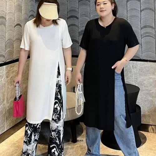 Size 5XL 120KG Summer T shirt for Women Solid Color Plus Size Femme tee O Neck Big Tops O Neck Short Sleeve Women t shirt