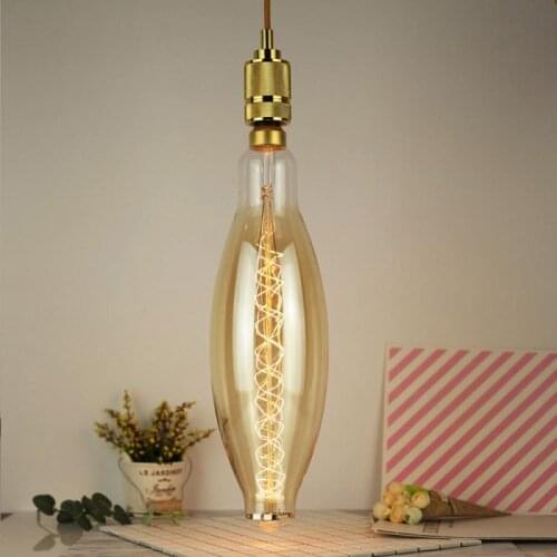 Retro Edison Lamp Bulb E27 220V Vitage Light Incandescent Lamps G95 Dimmable Love Shape Antique LED Filament Bulbs Home Decor
