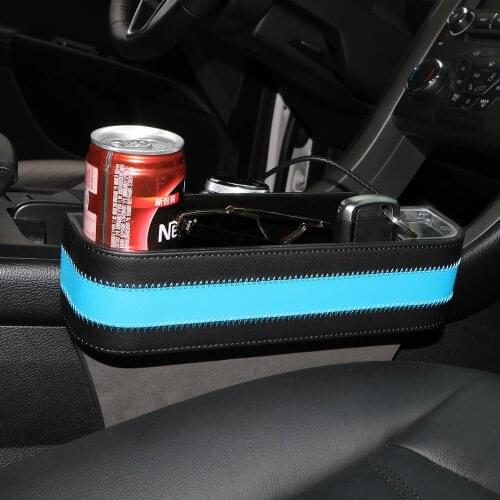 Car Armrest Storage Organizer Auto Seat Gap Bag Pocket Interior Accessories Stowing Tidying Coins Collection Boxs Universal
