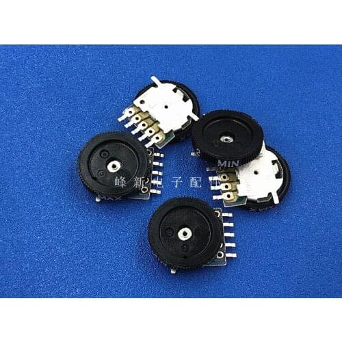 Original new 100% RK10J12R0A0T double 10K 103B dial switch 5pin volume adjustment potentiometer 14*2.5