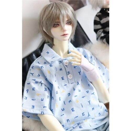 BJD doll wig is suitable for the stylish new 13/ 1/4 SD10 size men and womens daily polo short sleeve shirts casual casual