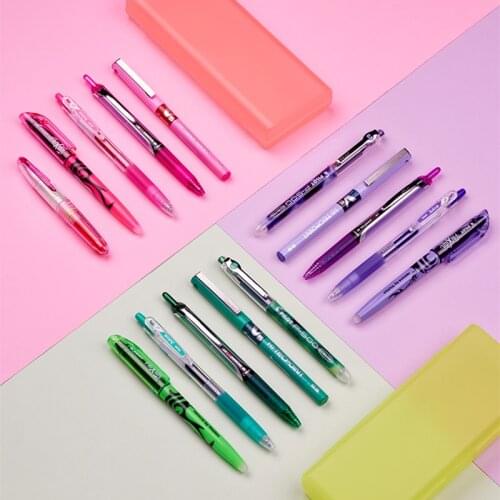 PILOT Colour Gel Pen Collocation P500 BX-V5 LEBK-23EF Erasable Pens G1-5T LJU-10EF Juice Gel Pen BXRT-V5 SW-FL Highlighters