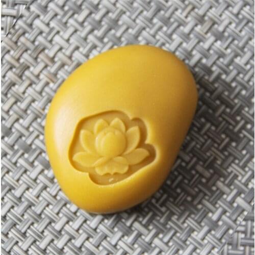 Silicon Soap Mold Soap Mould Essential Oil Soap Mold Rubber PRZY Flowers Oval Lotus DIY Craft Handmade Silicone Eco-friendly