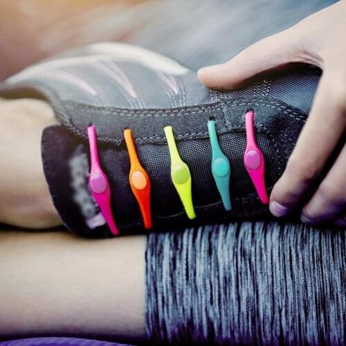 12pcs Silicone Shoelaces Round Elastic Shoe Laces Special No Tie Shoelace for Men Women Lacing Rubber Zapatillas 13 Colors