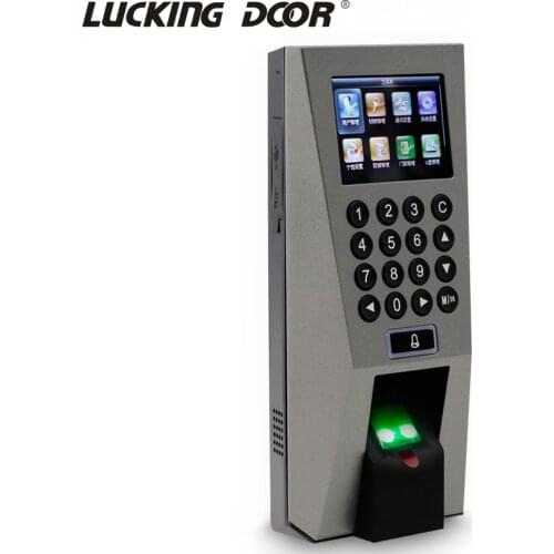 2.4 inch 3000 user Fingerprint Access Control Machine Employee Time Attendance Biometric Access Control System USB Download Data