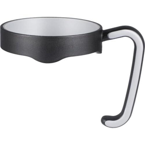 BESTOMZ Universal Thermal Mug Handle For Yeti bottle Anti-slip Adjustable Tumbler Bottle Handle Compatible for 20oz (Black)