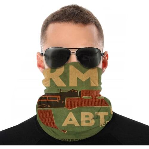AK-47 Green Magic Scarf Neck Face Mask Unisex Fashion Neck Gaiter Seamless Bandana Windproof Headwear Outdoor Hiking