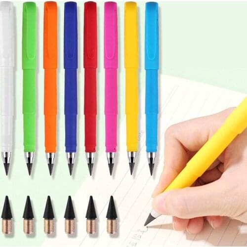 1pcs Unlimited Writing Pencil Environmentally Friendly No Ink Pen School Supplies Stationery Pencil Business Sign Pen Gift