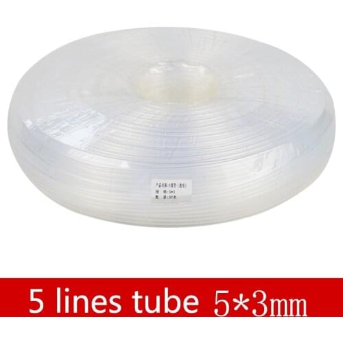 10m/lot 5 Lines Printer Ciss Ink Tube For Inkjet Printer