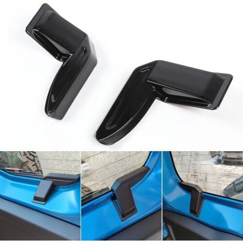 2PCS Rear Windshield Heating Wire Protection Cover Black for Suzuki Jimny Sierra JB64 JB74 2019 2020 Protection Cover Accessorie