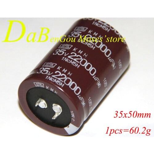 35v 22000uf +/- 20% NCC Capacitance 100% Original New Audio Capacitors Electrolytic Capacitor Radial 35x50mm