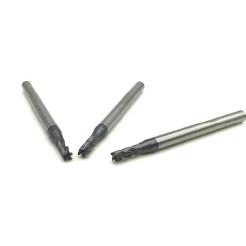 3.5mm Endmills 4 Flute HRC50 Carbide end mill machine Tungsten Steel cnc Milling Cutter EndMill machine cutting tools