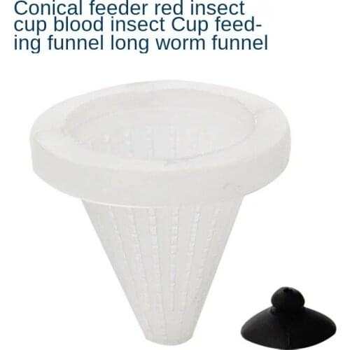 Aquarium feeder automatic fish feeder Fish tank cone automatic feeding ring Feeding ring Timed fish feeder Nematode cup betta