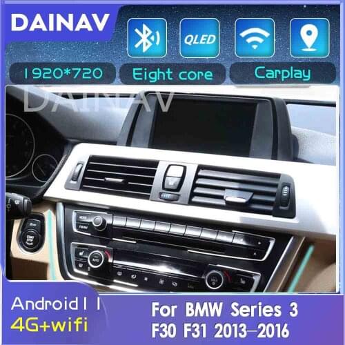 12.3 Inch CarPlay 256G Android 11.0 Car Radio For BMW 3 Series F30 F31 2013-2016 GPS Navigation Multimedia Player Auto Stereo Re