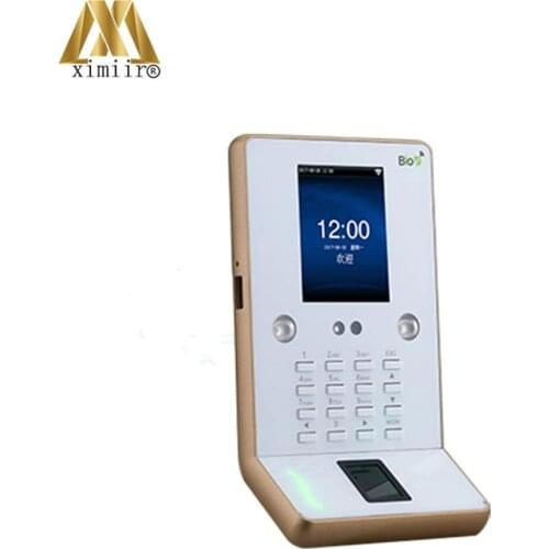 Biometric Facial Fingerprint Recognition Time Attendance System Machine Face Access Control UF600 With WIFI Free Shipping
