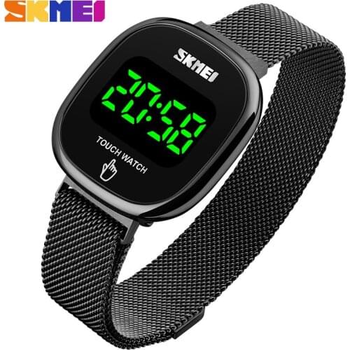 SKMEI Top Brand Mens Watch Clock LED Clock Man Digital Watches 30M Waterproof Male Wristwatch Relojes Para Hombre 1589