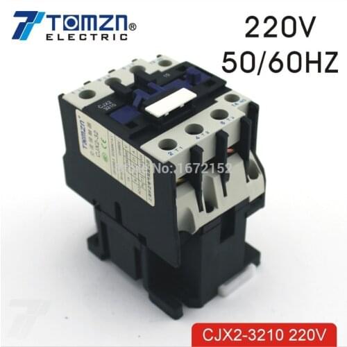 CJX2 3210 AC contactor LC1 32A 220V 50HZ/60HZ