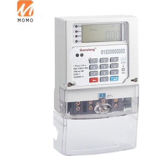 Ddsy5558 Single-Phase Keyboard Subscription Meter with Free Vending Software