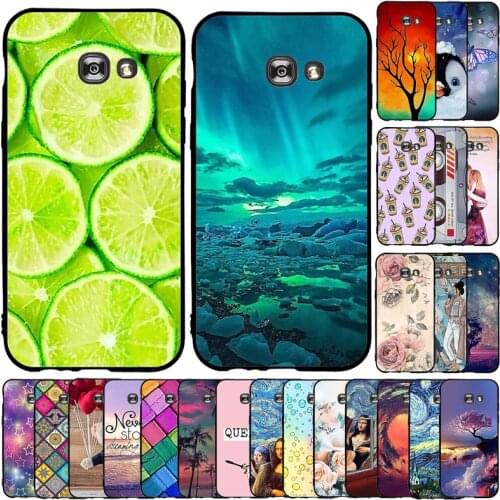 For Funda Samsung A5 2017 Case Soft Silicone Bumper Cover sFOR Samsung Galaxy A5 2017 A520F A520 Case Cute Phone Case Couqe Etui