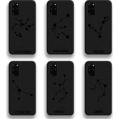 Twelve Constellations Phone Case For Samsung Galaxy S21 Plus Ultra S20 FE M11 S8 S9 plus S10 5G lite 2020