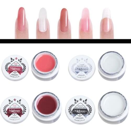 Quick Building Gel Nail Extension Gel Nail Model Phototherapy Gel UV Glue Crystal Extension Gel Nail Art Prolong Forms 15ml TSLM