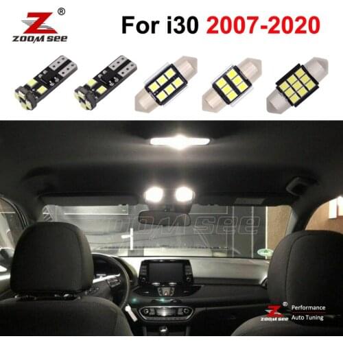 Perfect Canbus White LED interior reading bulb indoor light kit For Hyundai i30 FD GD PD PDE PDEN (2007-2020)