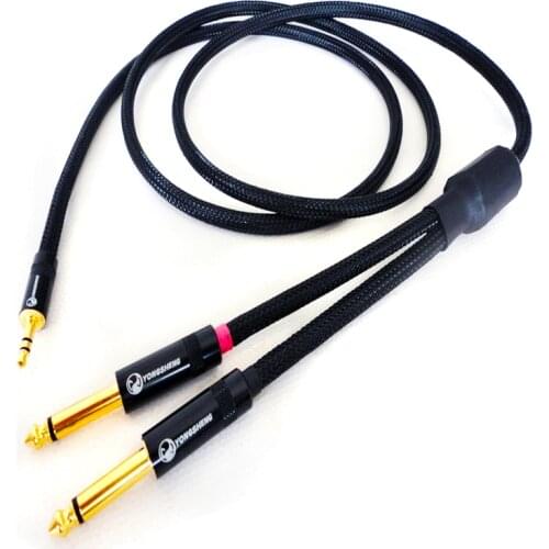 HIFI amplifier cable guitar cable 6.35mm AUX cable signal wire plug 6.35mm plug 6.5mm to 3.5mm plug
