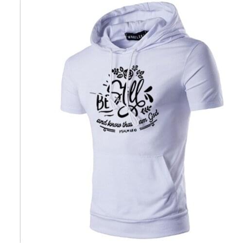 KELCE Men's T-shirts With A Hood