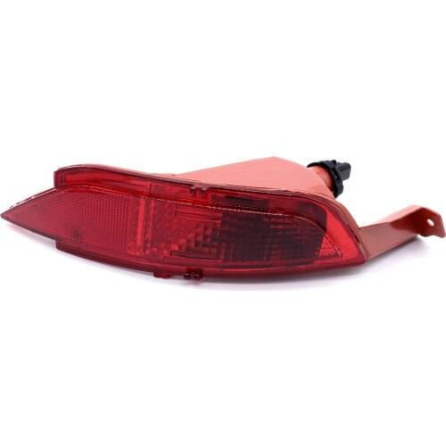 Left Side Rear Bumper Reflector Fog Light Lens Replacement For Ford Fiesta Mk.7 08-12