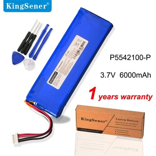 Kingsener Lithium Polymer Battery for JBL Pulse 2 Pulse 3 Wireless Bluetooth Waterproof Speaker Battery P5542100-P 5542110P