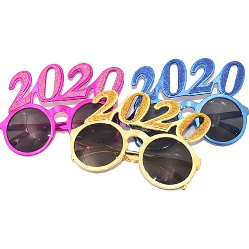 Masquerade Frames Glasses 2020 New Year Eve Festival Glasses Decoration For New Year Party Cosplay
