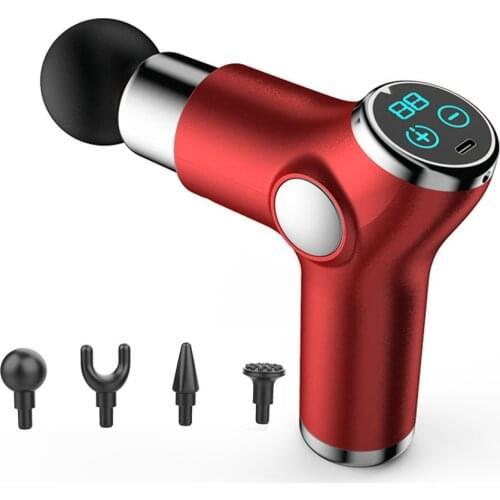 32 Gear LCD Display Fascia Massage Gun Deep Muscle Massager Body Neck Massage Exercising Relaxation Slimming Shaping Pain Relief