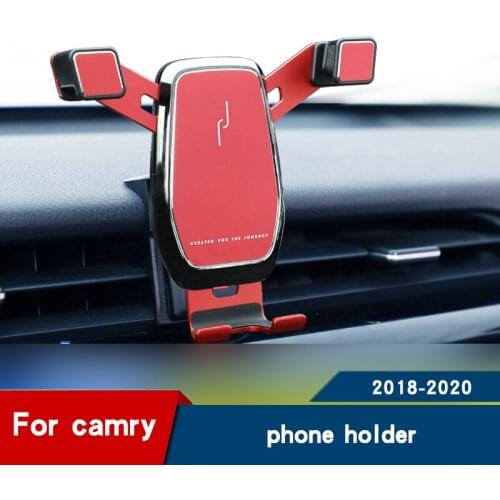 Mobile phone holder for Toyota Camry 2019 2018 2020 2017 Mobile phone stand Car phone holder GPS navigation stand
