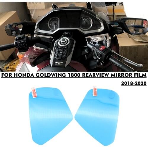 Motorcycle accessories rearview mirror anti-fog and anti-reflective protective film For HONDA GOLDWING 1800 GL1800 F6B 2018-2020