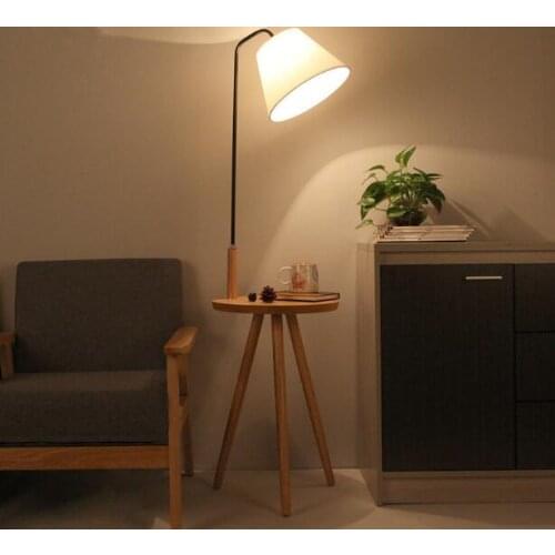 The living room floor lamp bedside lamp floor lamp Nordic creative European vertical shelf lamp Postage free XU YI Ming