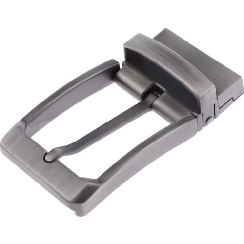 2020 New Brand Single Prong Belt Buckle Accessories Leather Strap Pin Repair Belt Buckle Spare Sewing Replacement Parts 34mm