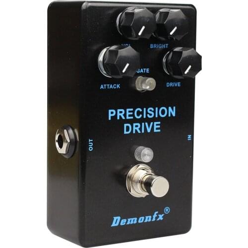 NEW Demonfx High Quality Precision Drive Overdrive & Gate Pedal Effect Pedals