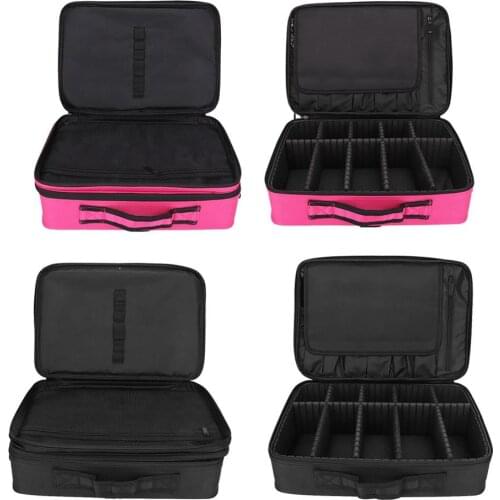 Single Double Layer Tattoos Organizers Large Capacity Waterproof Permanent Makeup Tattoo Storage Bags Suitcases Tattoo Supplies