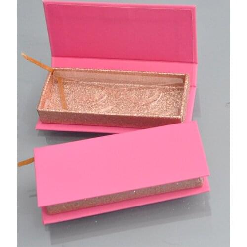 Wholesale Eyelashes Package Eyelash Packaging Box Lash Boxes Custom Logo Faux Cils Mink Lashes Magnetic Case Makeup Bulk Vendors