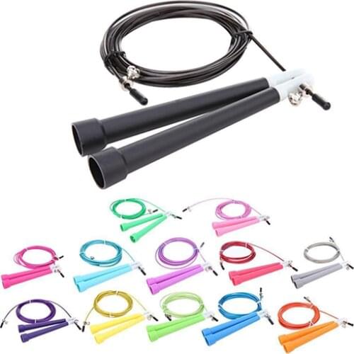 Speed Wire Skipping Adjustable Jump Rope Boxing Fitness Sport Exercise Equipment